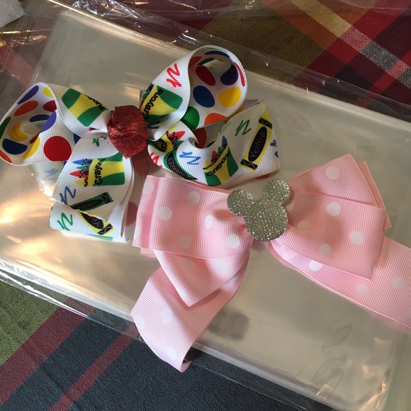 Other - Lot of 2 Small Hair Bows